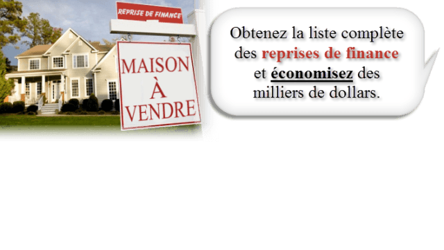 Reprises de Finance Granby